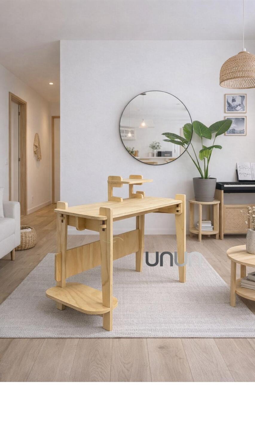 Escritorio Madera Moderno - Imagen 3